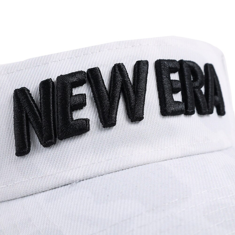 ニューエラ（NEW ERA）（メンズ）ゴルフ サンバイザー ダックハンターカモ ホワイト 13517835
