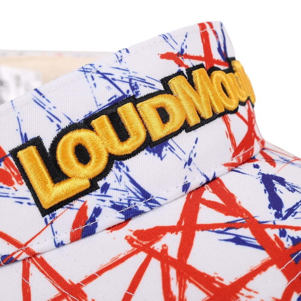 ラウドマウス（LOUDMOUTH）（メンズ）ゴルフ サンバイザー トリコスターズ 7639031-355