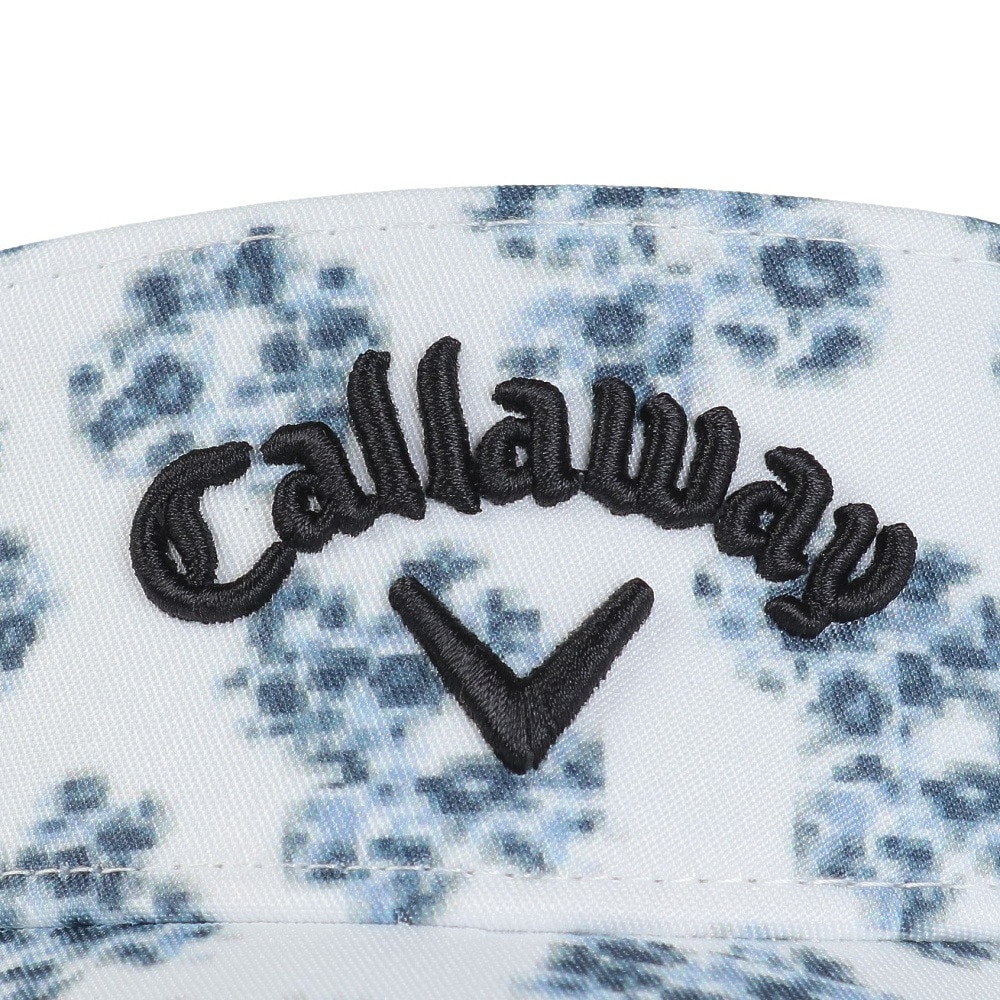 キャロウェイ（CALLAWAY）（メンズ）ゴルフ 吸汗 速乾 フラワーピクセル総柄バイザー C23191114-1030