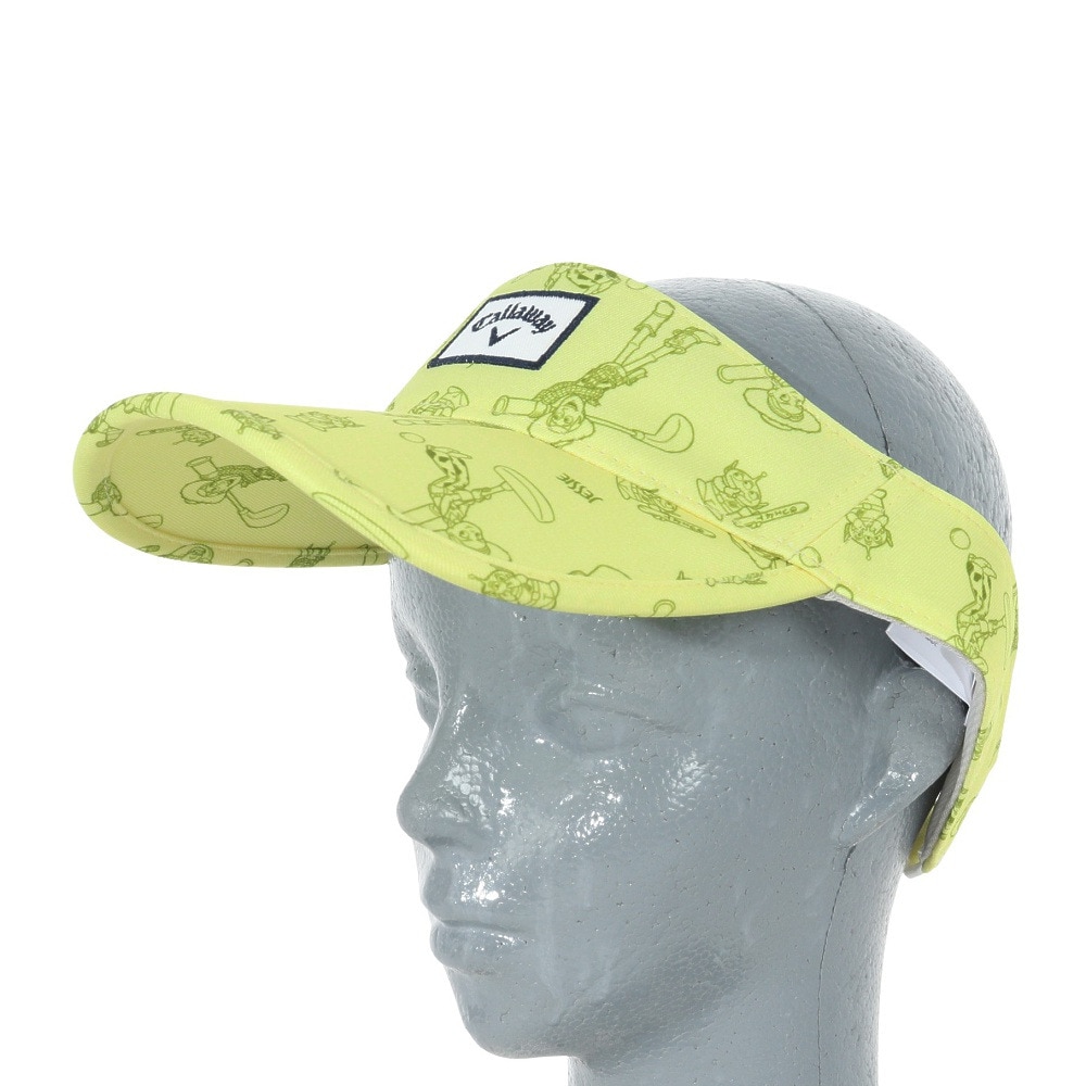 キャロウェイ（CALLAWAY）（メンズ、レディース）ゴルフ 吸汗 速乾 TOY STORY CALLAWAY COLLECTION バイザー C23191303-1061
