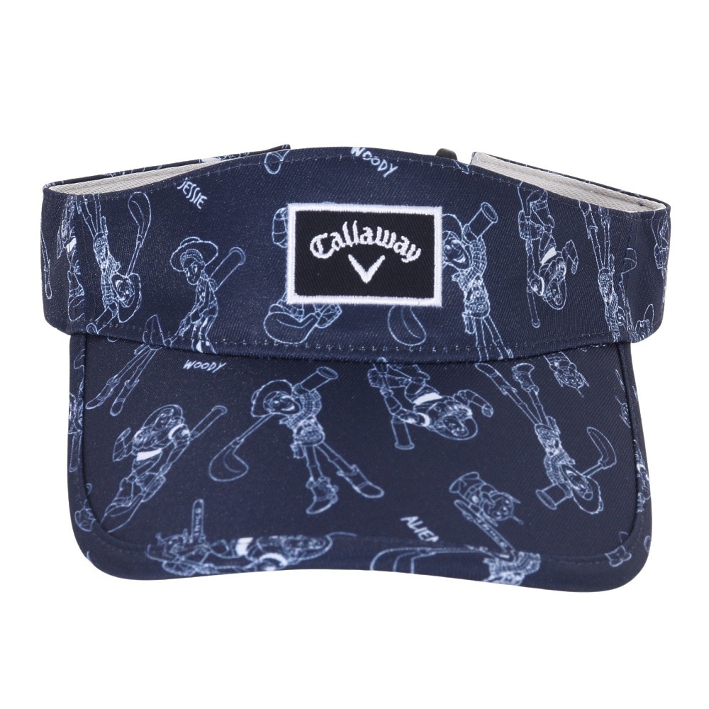 キャロウェイ（CALLAWAY）（メンズ、レディース）ゴルフ 吸汗 速乾 トイストーリーバイザー C23191303-1120