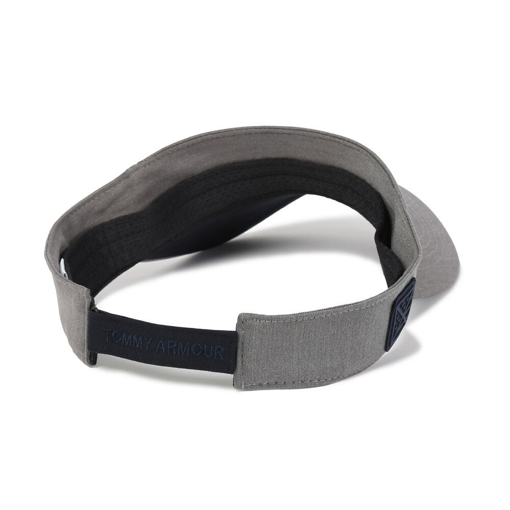 トミーアーマー（Tommy Armour）（メンズ）ゴルフ 定番バイザー TAST23S040002 GRY