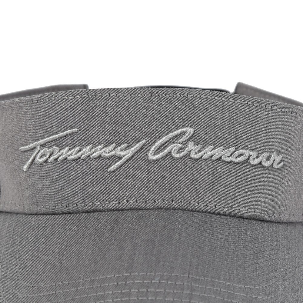 トミーアーマー（Tommy Armour）（メンズ）ゴルフ 定番バイザー TAST23S040002 GRY