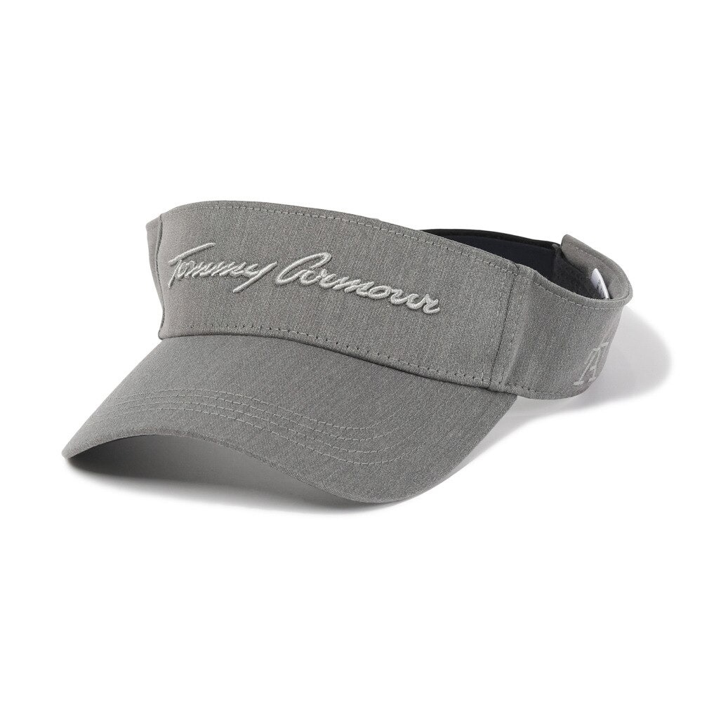 トミーアーマー（Tommy Armour）（メンズ）ゴルフ 定番バイザー TAST23S040002 GRY