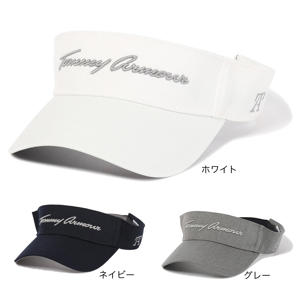 トミーアーマー（Tommy Armour）（メンズ）ゴルフ 定番バイザー TAST23S040002 NVY