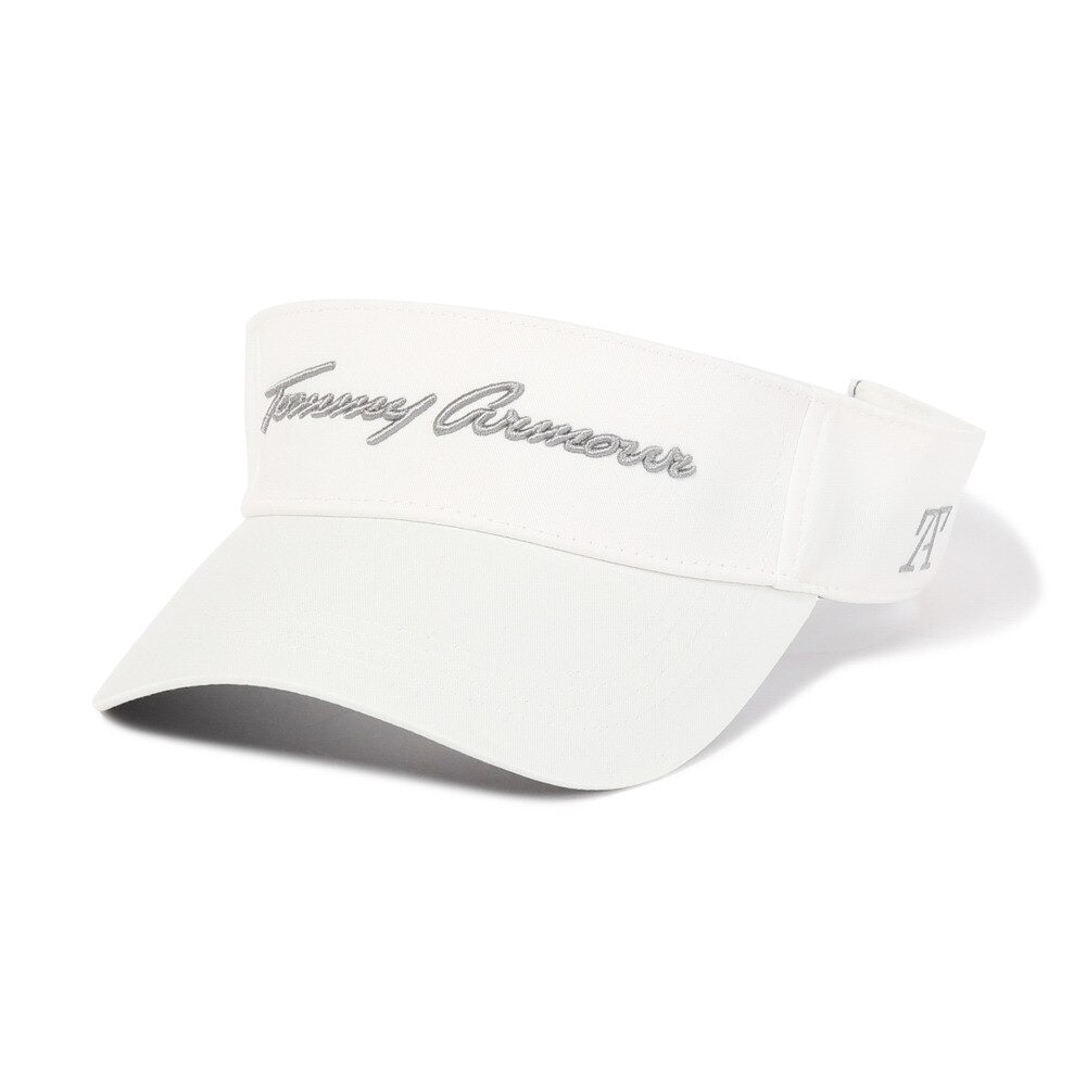 トミーアーマー（Tommy Armour）（メンズ）ゴルフ 定番バイザー TAST23S040002 WHT