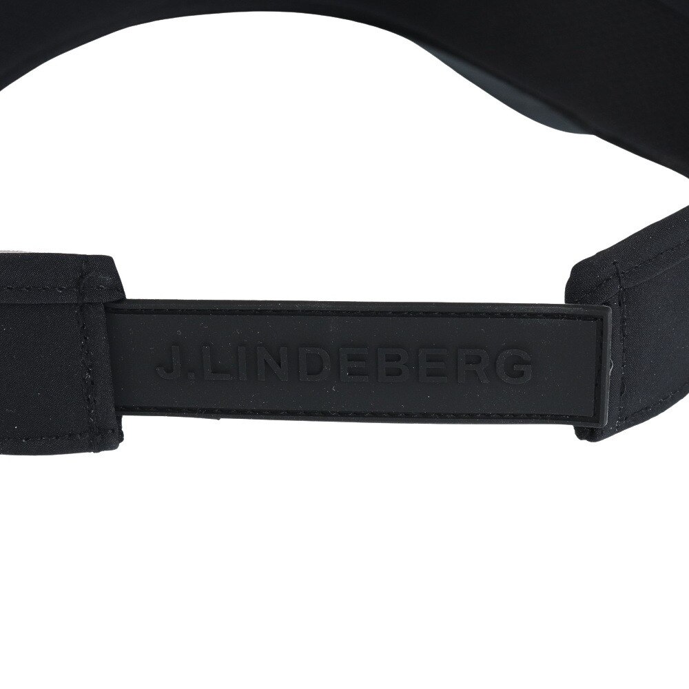 J.LINDEBERG（メンズ）ゴルフ Yaden ロゴバイザー 073-58310-019