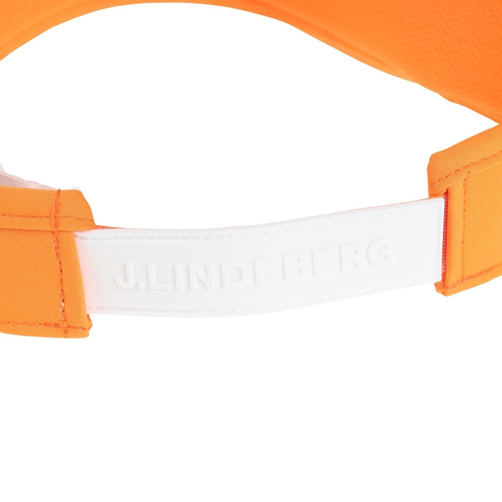 J.LINDEBERG（メンズ）ゴルフ メンズ JLロゴバイザー サンバイザー 073-58310-035