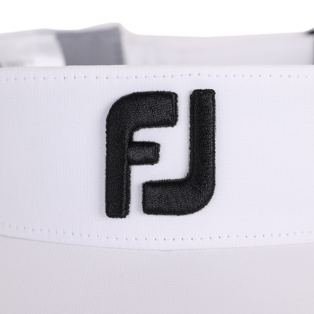 フットジョイ（FOOT JOY）（メンズ）ゴルフ 23 ツアーバイザー WT/BK FH23VTR-10