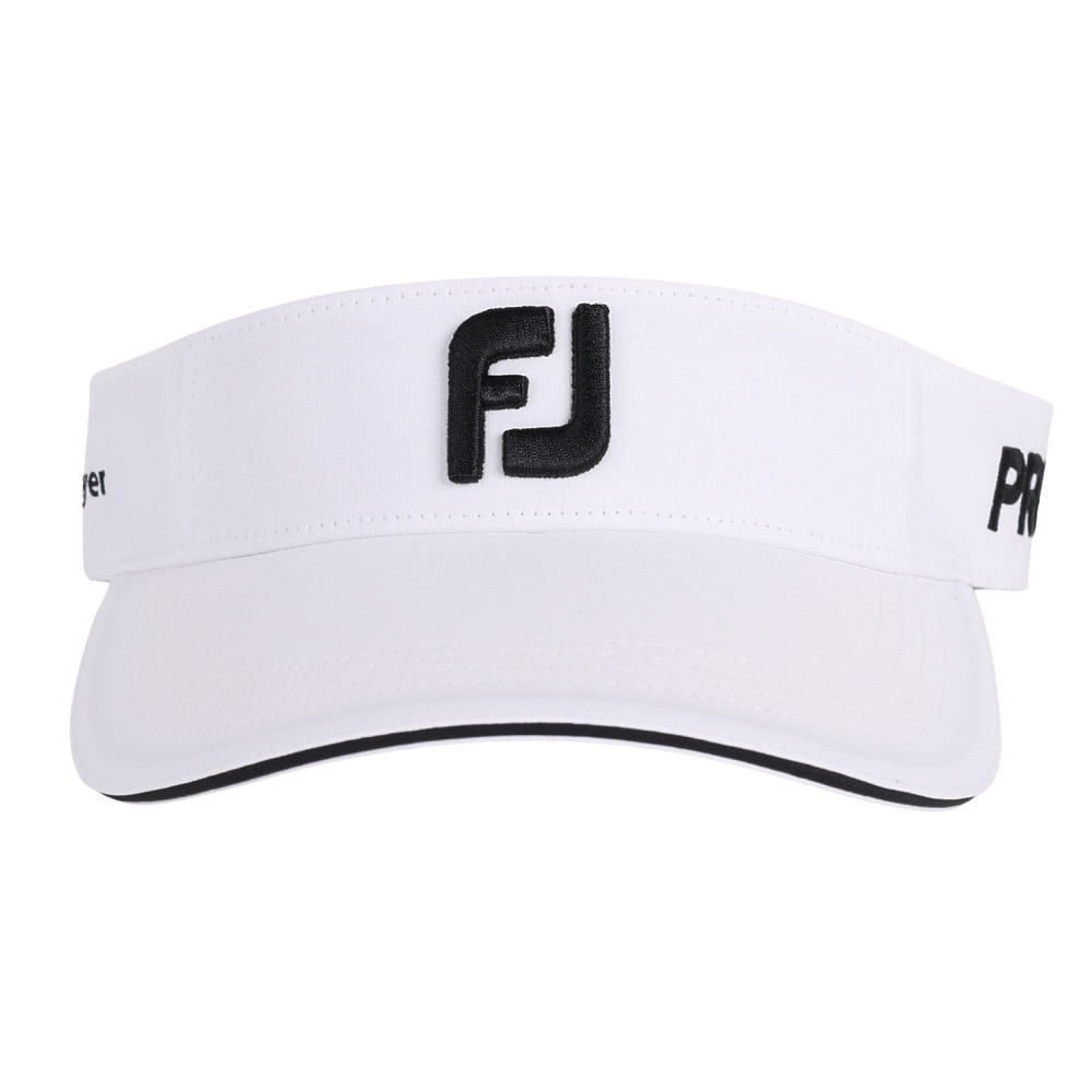 フットジョイ（FOOT JOY）（メンズ）ゴルフ 23 ツアーバイザー WT/BK FH23VTR-10