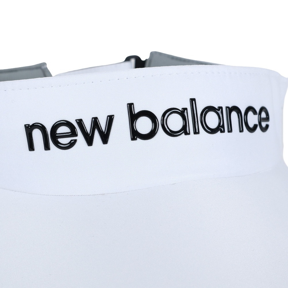 ニューバランス（new balance）（メンズ、レディース）ゴルフ COOLMAX タフタ バイザー 012-3987005-030