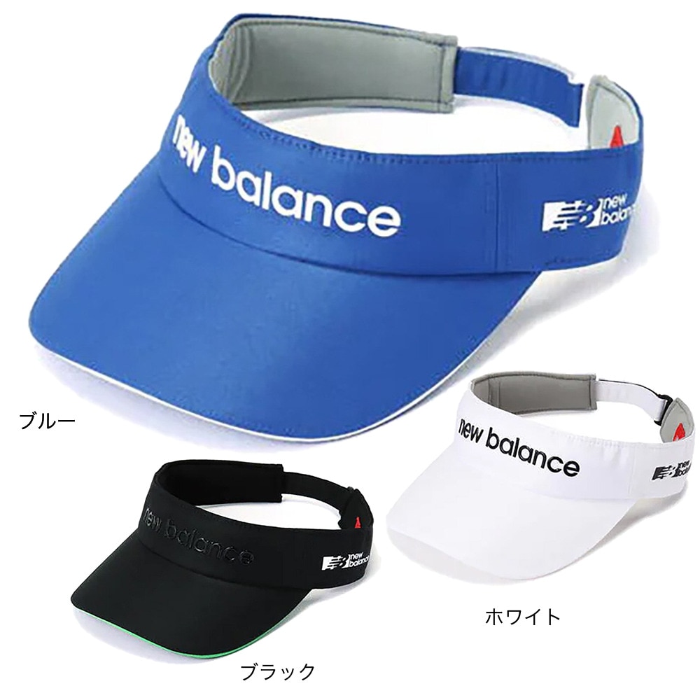 ニューバランス（new balance）（メンズ、レディース）ゴルフ COOLMAX タフタ バイザー 012-3987005-111