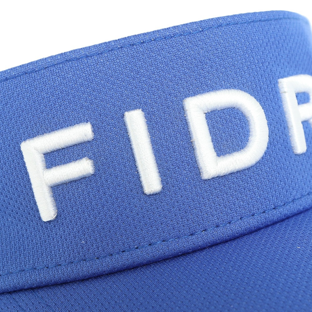 フィドラ（FIDRA）（メンズ）ゴルフ 吸汗 速乾 接触冷感 ピンメッシュバイザー FD5PVD02 BLU