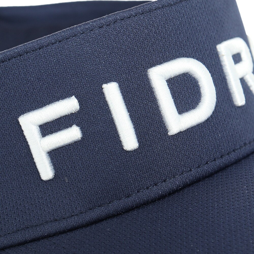 フィドラ（FIDRA）（メンズ）ゴルフ 吸汗 速乾 接触冷感 ピンメッシュバイザー FD5PVD02 NVY