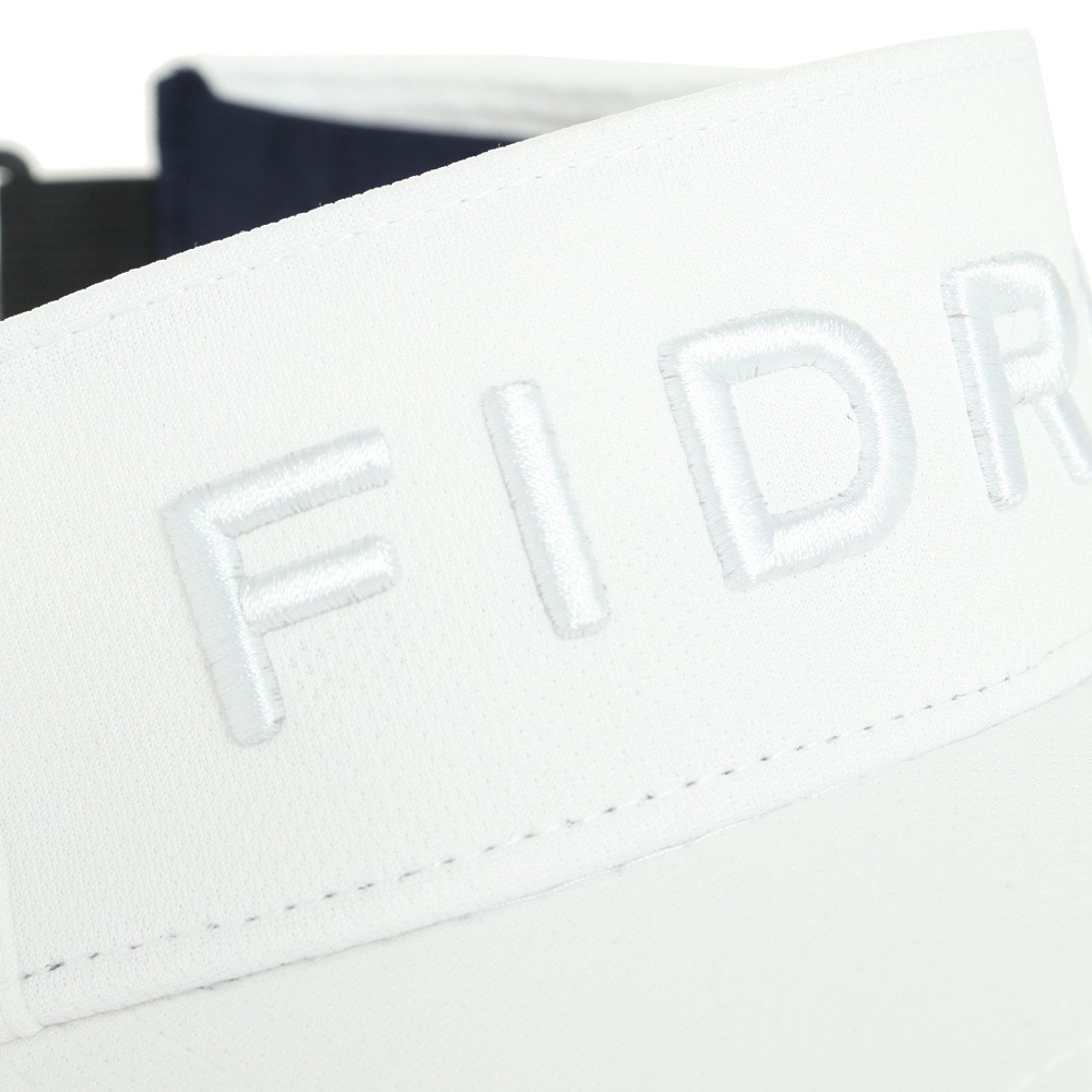フィドラ（FIDRA）（メンズ）ゴルフ 吸汗 速乾 接触冷感 ピンメッシュバイザー FD5PVD02 WHT