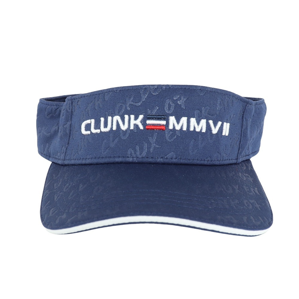 クランク（CLUNK）（メンズ）ゴルフ 吸汗 速乾 接触冷感 エンボスバイザー CL5PVD03 NVY