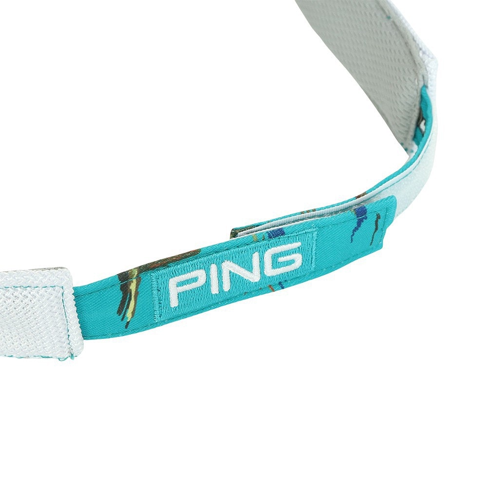 ピン（PING）（メンズ）ゴルフ プレイオンザデザートバイザー HW-A2304 VISOR TRQIS 36807