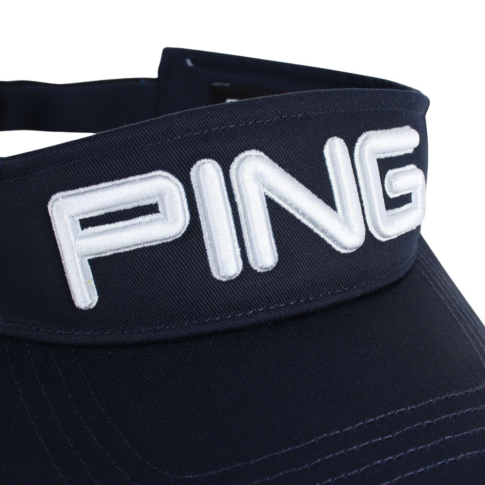 ピン（PING）（メンズ）ゴルフ デオゼロ ツアーデザインサンバイザー HW-P2302 DEO.0 VISOR NV 36786