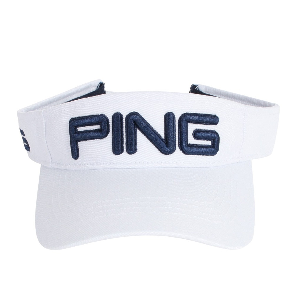 ピン（PING）（メンズ）ゴルフ デオゼロ ツアーデザインサンバイザー HW-P2302 DEO.0 VISOR WH 36786