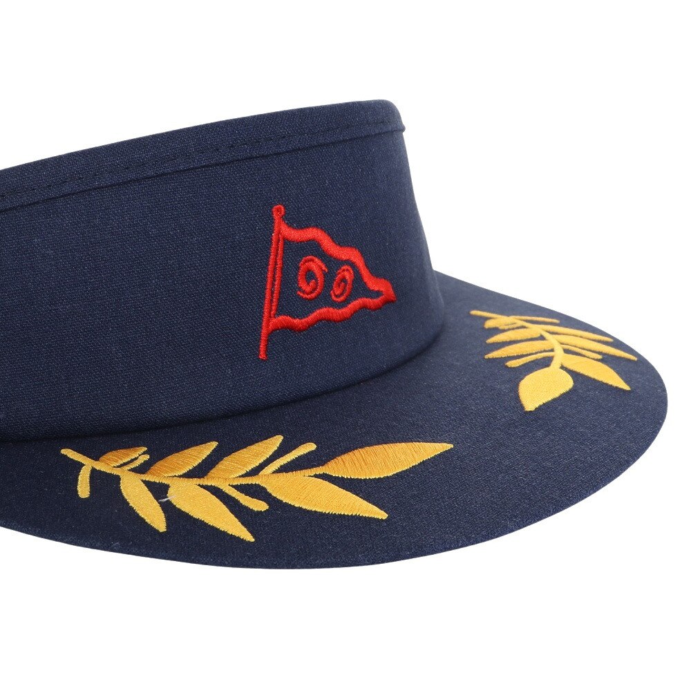 その他ブランド（OTHER BRAND）（メンズ）ゴルフ Yacht Club バイザー M-7530-NVY
