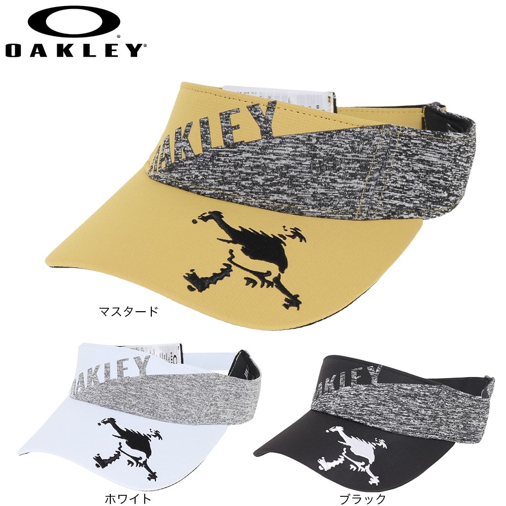 オークリー（OAKLEY）（メンズ）ゴルフ Skull Hybrid バイザー Fa 23.0 FOS901570-02E