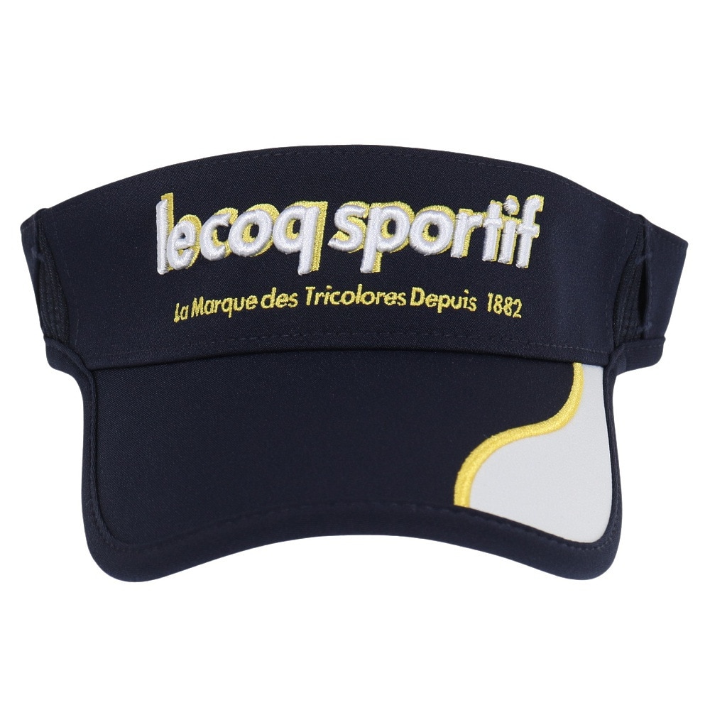 ルコックスポルティフ（lecoqsportif）（メンズ）ゴルフ ゴルファーズサンバイザー QGBWJC50 NV00