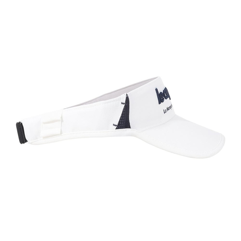 ルコックスポルティフ（lecoqsportif）（メンズ）ゴルフ ゴルファーズサンバイザー QGBWJC50 WH00