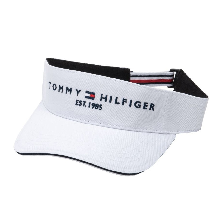 トミー ヒルフィガー ゴルフ（TOMMY HILFIGER GOLF）（メンズ）ゴルフ バイザーティエイチロゴ THMB3F52-WHT