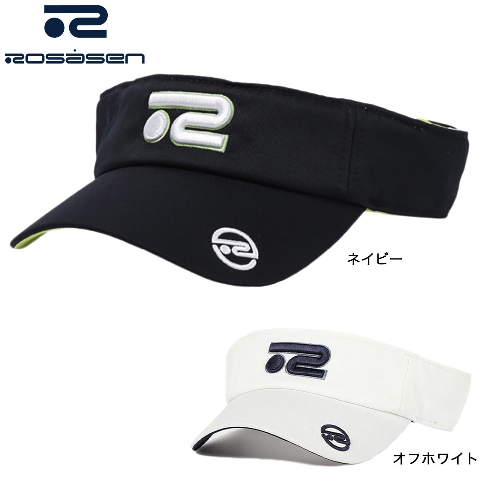 ROSASEN（メンズ）ゴルフ 定番ツイルバイザー 046-51232-098