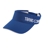トランスコンチネンツ（TRANS CONTINENTS）（メンズ）ロングロゴバイザー TCV-042 BLU
