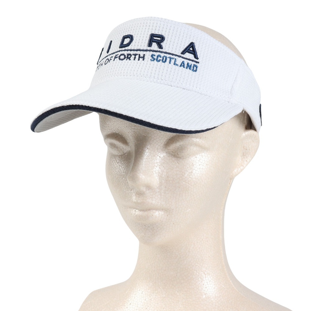 フィドラ（FIDRA）（メンズ）ゴルフ 接触冷感 サーマルバイザー FD5RVD04 WHT