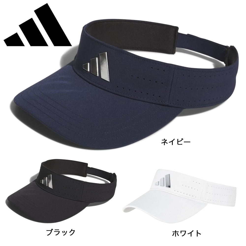 アディダス（adidas）（メンズ）メタルロゴ バイザー IHS27-IN2758BK