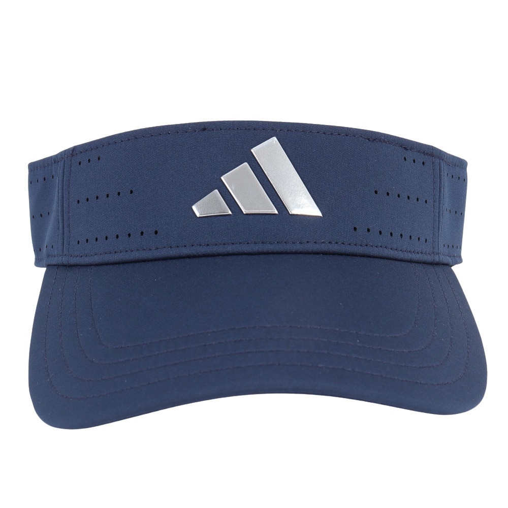 アディダス（adidas）（メンズ）ゴルフ メタルロゴ バイザー IHS27-IN2759NVY