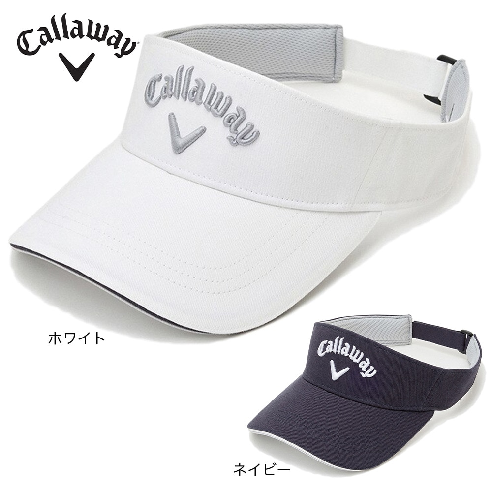 キャロウェイ（CALLAWAY）（メンズ）ゴルフ ベーシックバイザー 24 JM C24990113-1120
