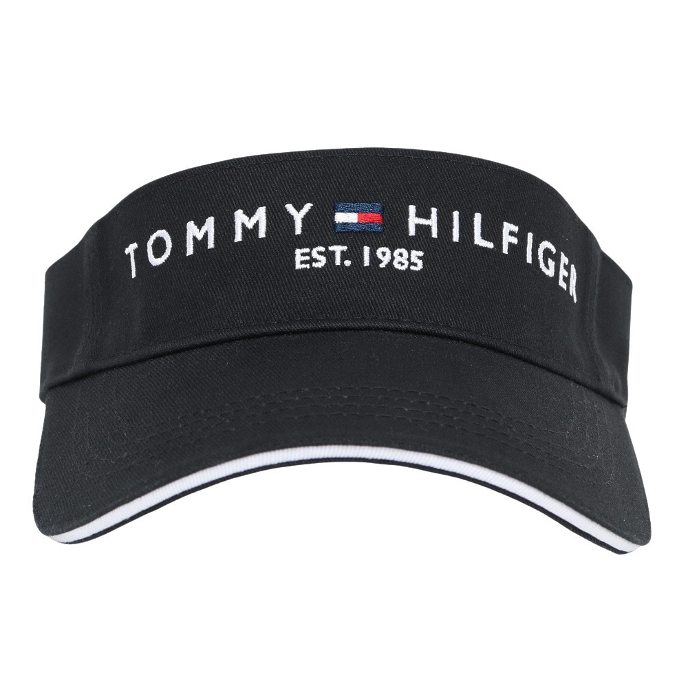 トミー ヒルフィガー ゴルフ（TOMMY HILFIGER GOLF）（メンズ）バイザー THロゴ THMB3F52-BLK
