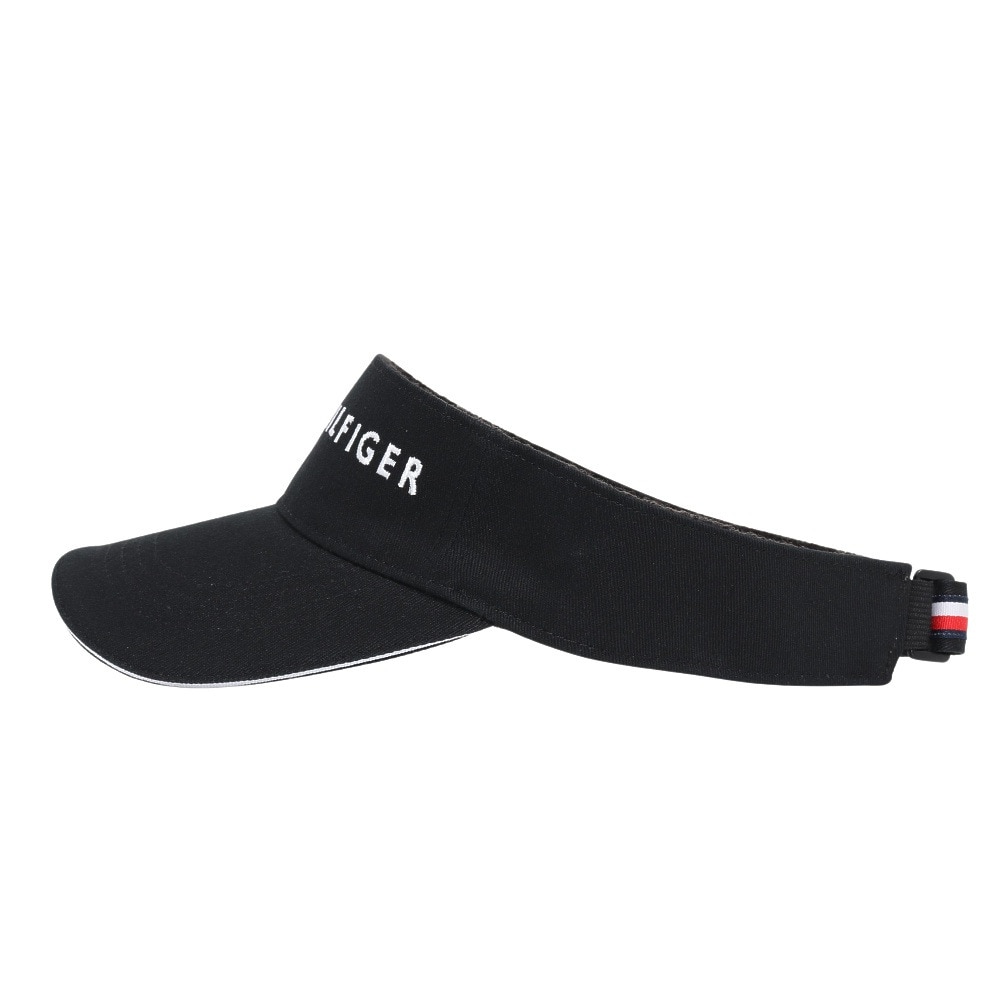 トミー ヒルフィガー ゴルフ（TOMMY HILFIGER GOLF）（メンズ）バイザー THロゴ THMB3F52-BLK