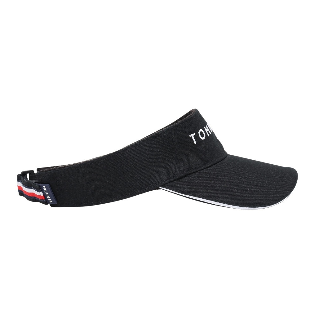 トミー ヒルフィガー ゴルフ（TOMMY HILFIGER GOLF）（メンズ）バイザー THロゴ THMB3F52-BLK