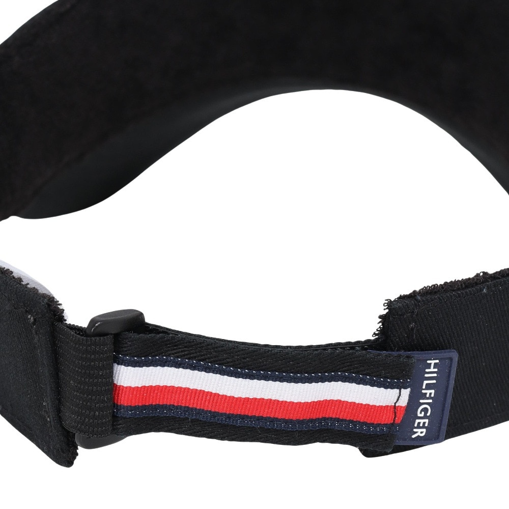 トミー ヒルフィガー ゴルフ（TOMMY HILFIGER GOLF）（メンズ）バイザー THロゴ THMB3F52-BLK