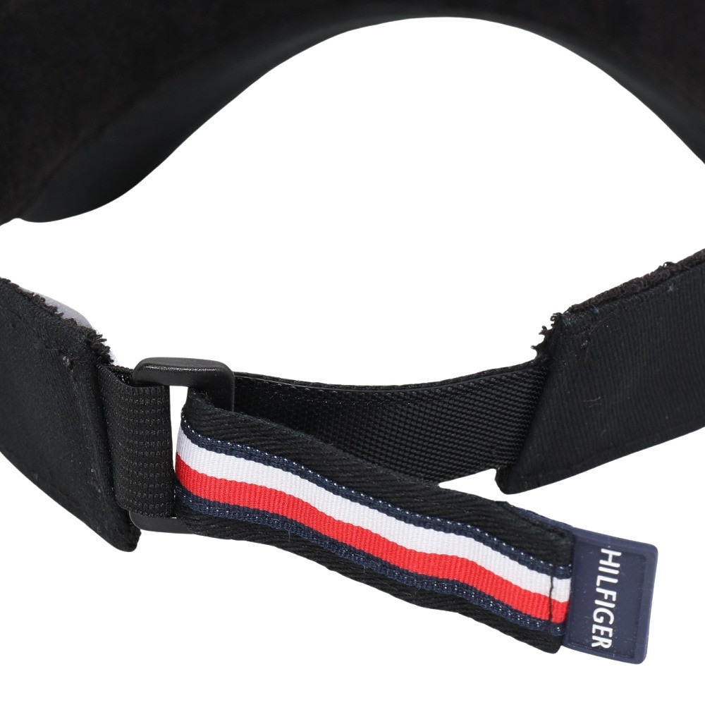 トミー ヒルフィガー ゴルフ（TOMMY HILFIGER GOLF）（メンズ）バイザー THロゴ THMB3F52-BLK