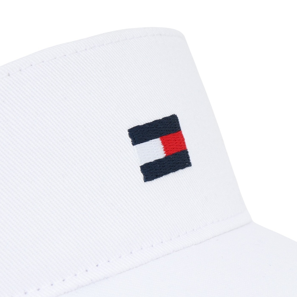 トミー ヒルフィガー ゴルフ（TOMMY HILFIGER GOLF）（メンズ）ゴルフ バイザー フラッグ THMB4S22-WHT