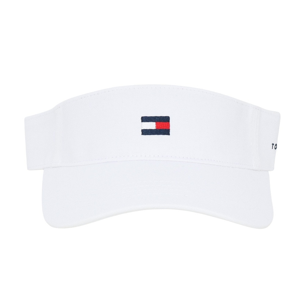 トミー ヒルフィガー ゴルフ（TOMMY HILFIGER GOLF）（メンズ）ゴルフ バイザー フラッグ THMB4S22-WHT