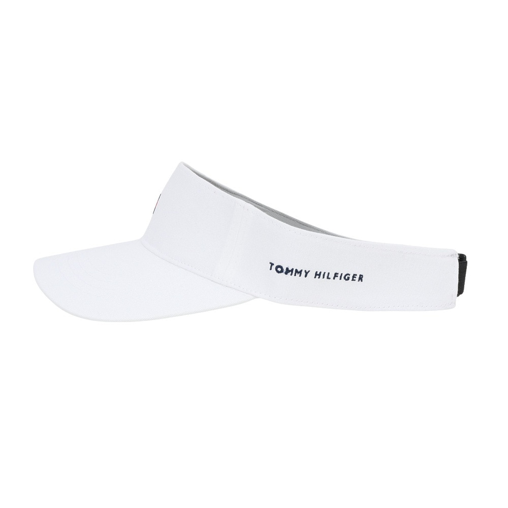 トミー ヒルフィガー ゴルフ（TOMMY HILFIGER GOLF）（メンズ）ゴルフ バイザー フラッグ THMB4S22-WHT