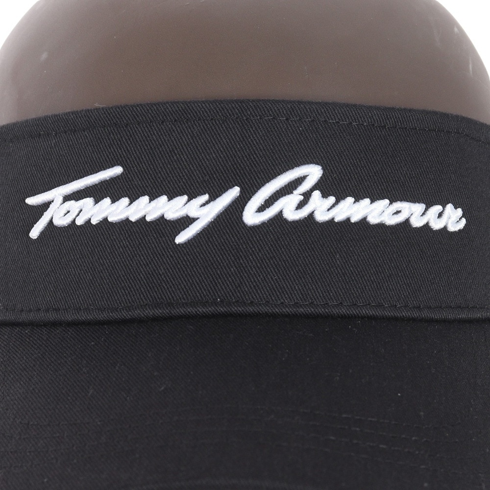 トミーアーマー（Tommy Armour）（メンズ）ゴルフ ベーシックバイザー TAST24B040109 BLK