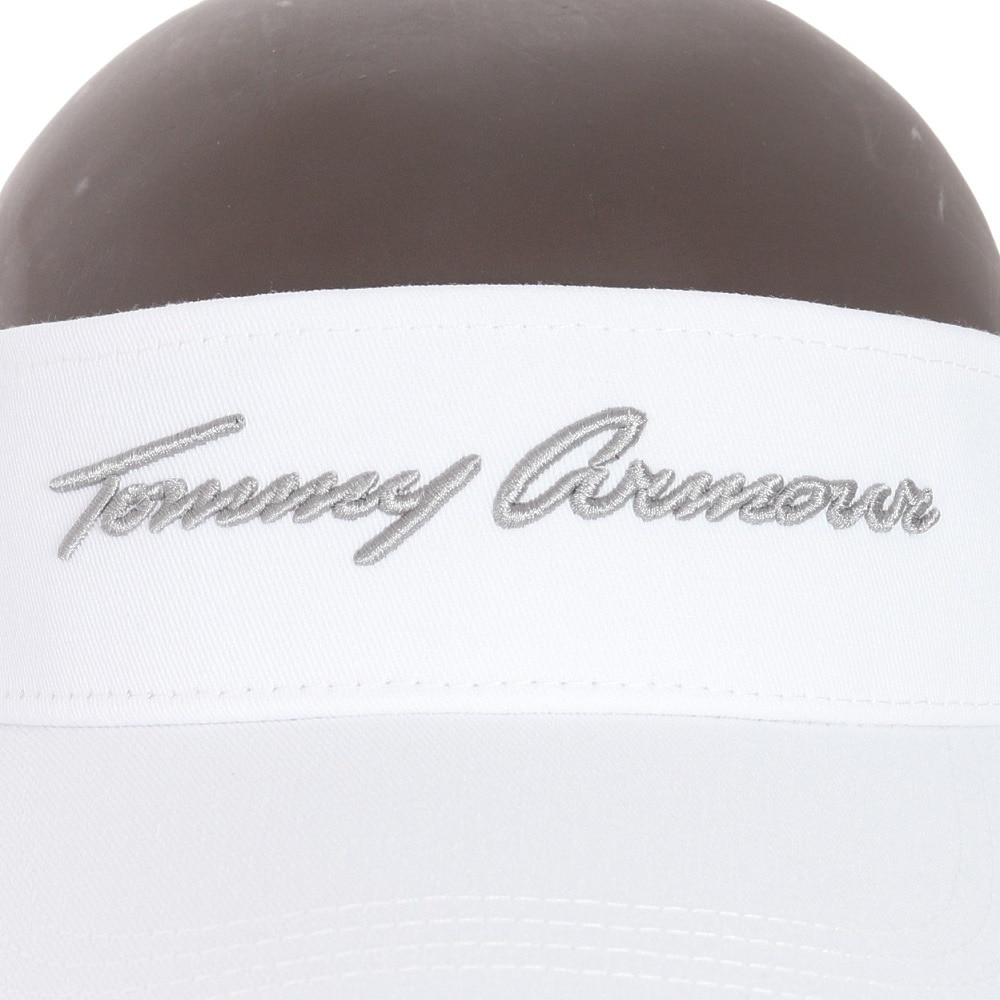 トミーアーマー（Tommy Armour）（メンズ）ゴルフ ベーシックバイザー TAST24B040109 WHT