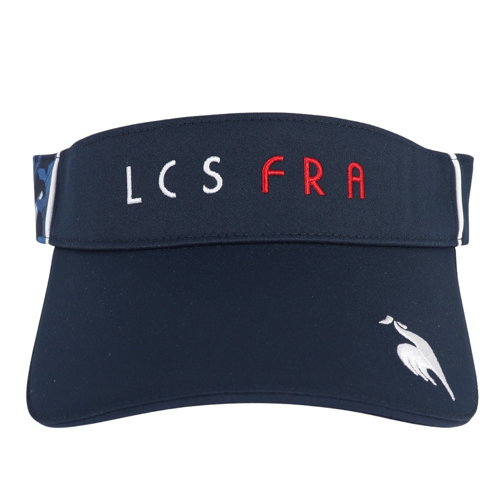 ルコックスポルティフ（lecoqsportif）（メンズ）ゴルフ シーズンモチーフサンバイザー QGBXJC53 NV00