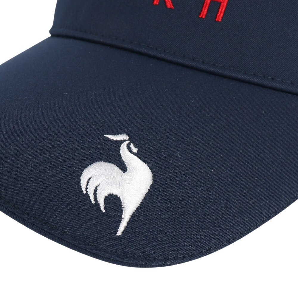ルコックスポルティフ（lecoqsportif）（メンズ）ゴルフ シーズンモチーフサンバイザー QGBXJC53 NV00