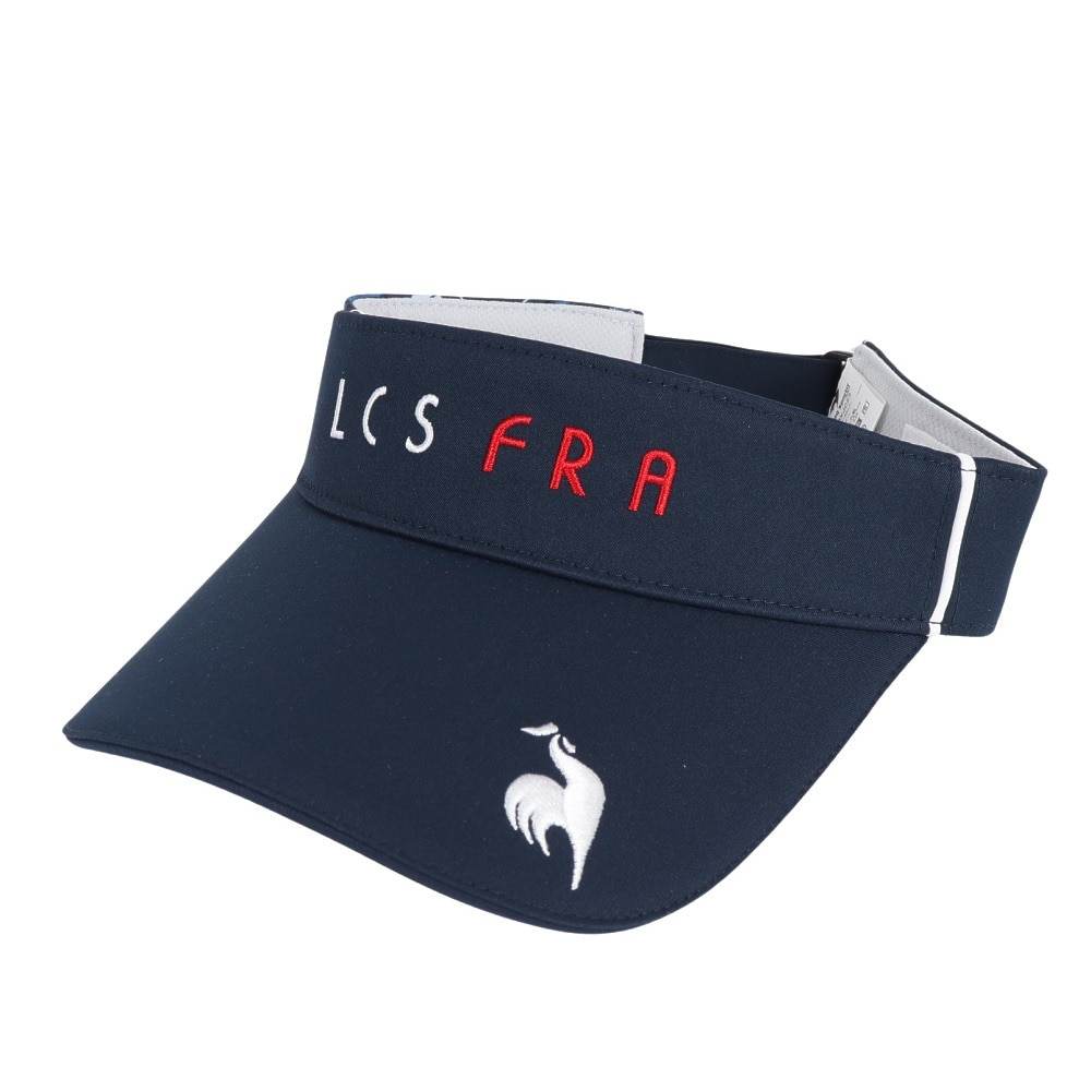 ルコックスポルティフ（lecoqsportif）（メンズ）ゴルフ シーズンモチーフサンバイザー QGBXJC53 NV00