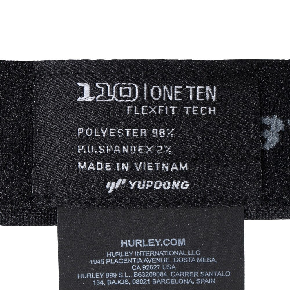 ハーレー（HURLEY）（メンズ）ゴルフ ONE AND ONLY バイザー MHW2411038-BLK