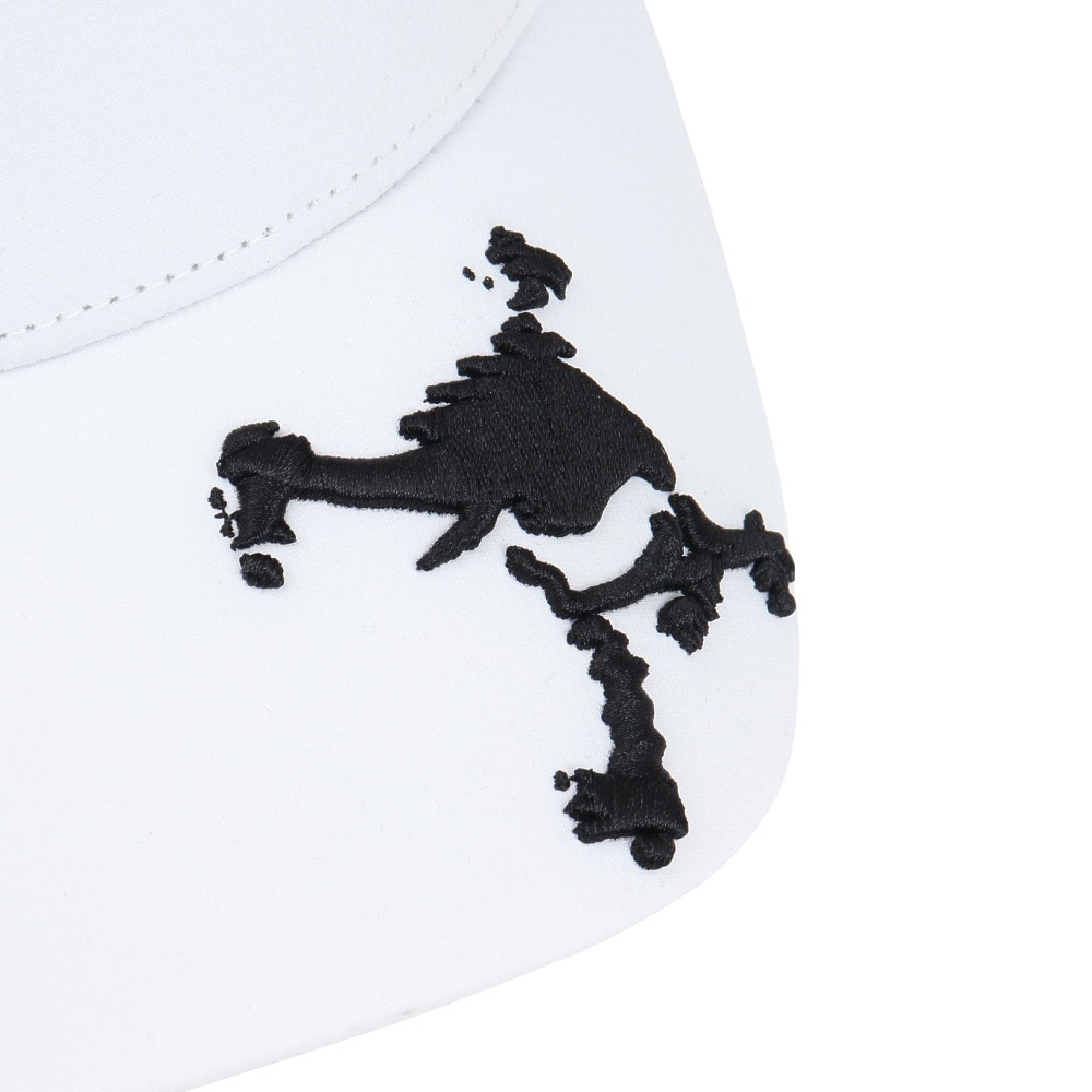 オークリー（OAKLEY）（メンズ）ゴルフ 吸汗速乾 接触冷感 スカル STAPLE バイザー 25.0 FOS902026-100