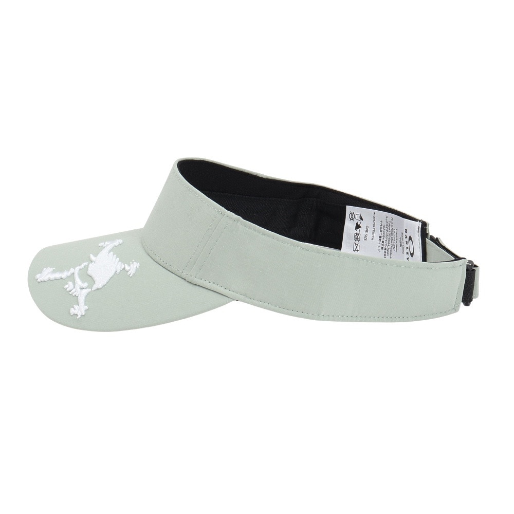 オークリー（OAKLEY）（メンズ）ゴルフ 吸汗速乾 接触冷感 スカル STAPLE バイザー 25.0 FOS902026-76H